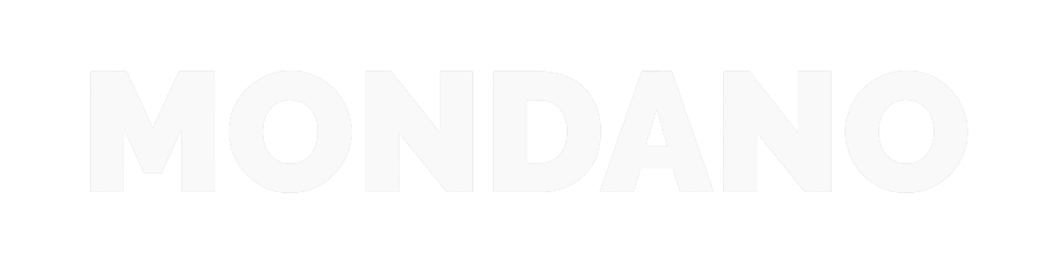 Mondano milano 3d building logo